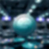 Concept of USDT in cryptocurrency