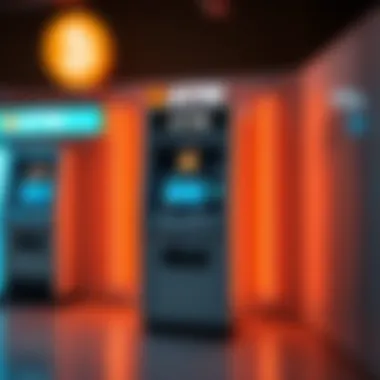 An illustration showing the advantages of using Bitcoin ATMs.