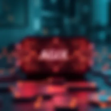 Diagram showing the integration of AI and blockchain in AGIX