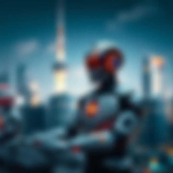 Visualization of the benefits of AI trading bots