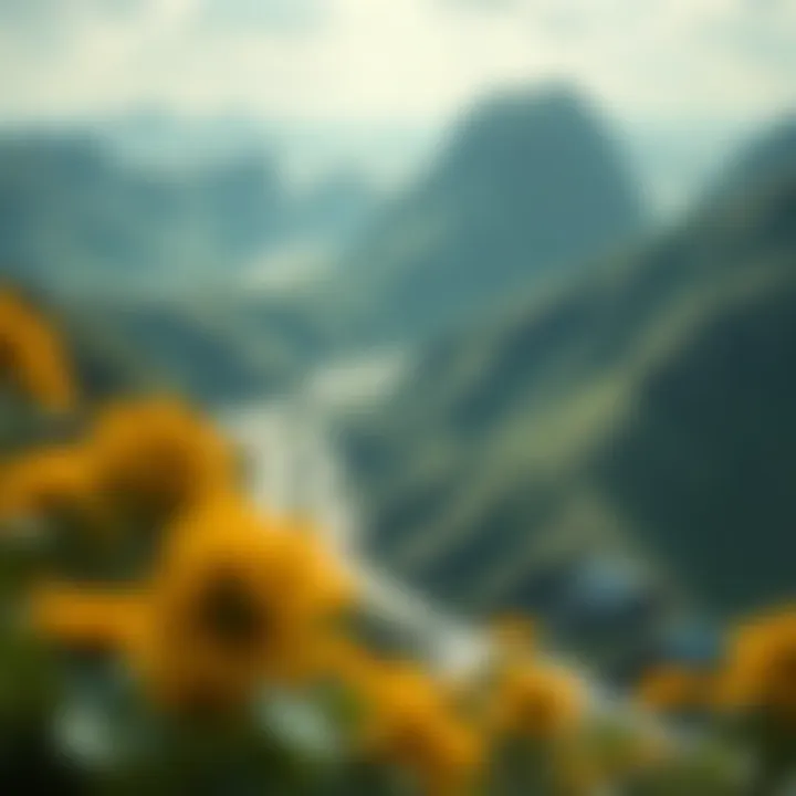 Aidoge Ecosystem Growth A digital landscape showcasing the Aidoge ecosystem and its growth potential