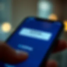 A close-up of a smartphone displaying the AirDrop feature with an error message.