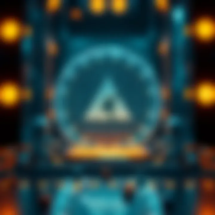 Conceptual representation of Aleo Coin's technology