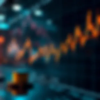 Price trend analysis of the cryptocurrency