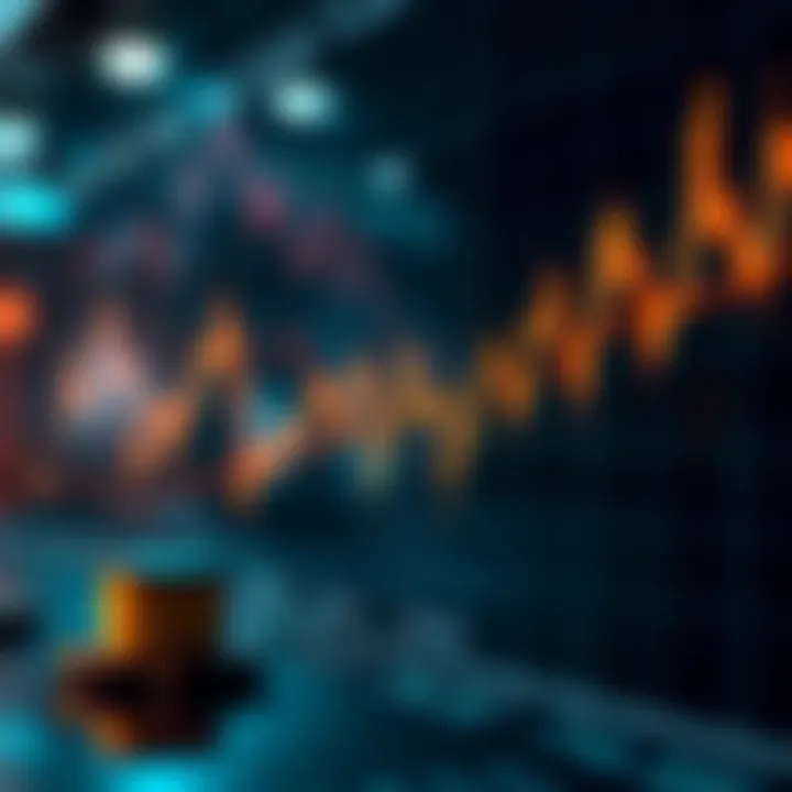 Price trend analysis of the cryptocurrency