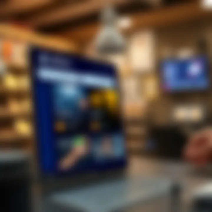 Exploring AltStore Interface User interface of AltStore showcasing cryptocurrency features