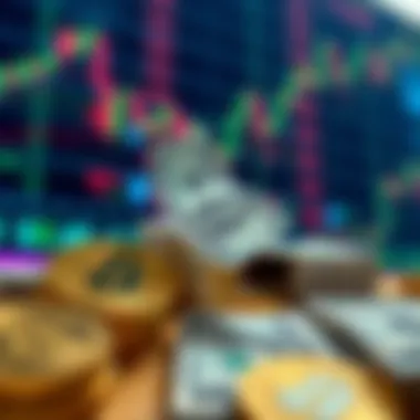 Fluctuations of the dollar in the foreign exchange market