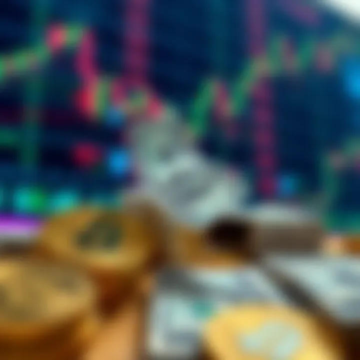 Fluctuations of the dollar in the foreign exchange market