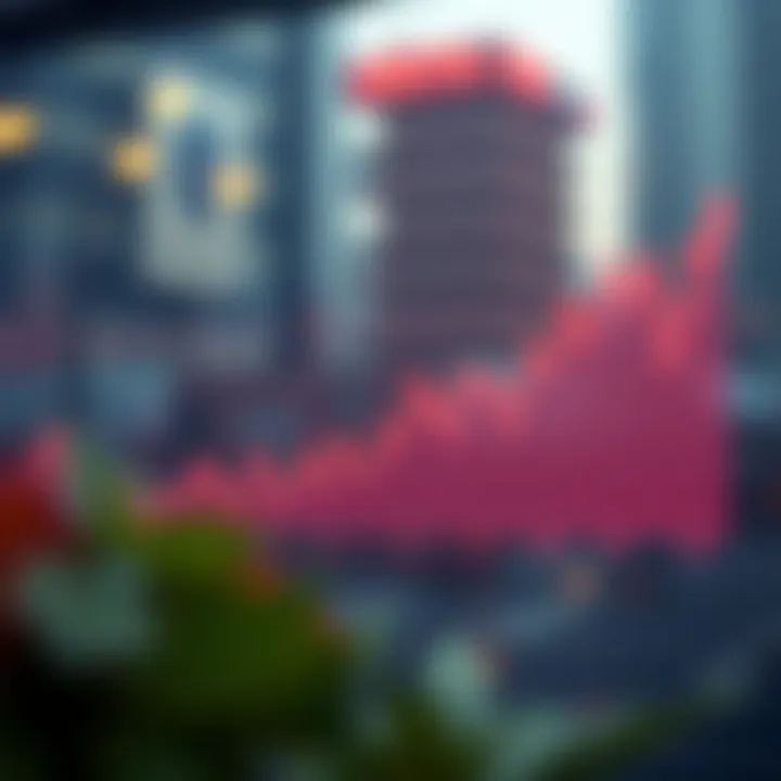 Graph showing AUD to KRW trends