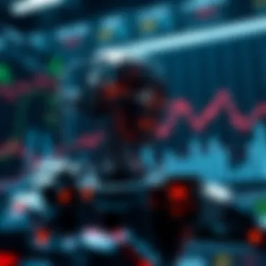 An abstract concept of automation in cryptocurrency trading