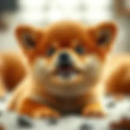 Conceptual illustration of Baby Doge Swap functionality