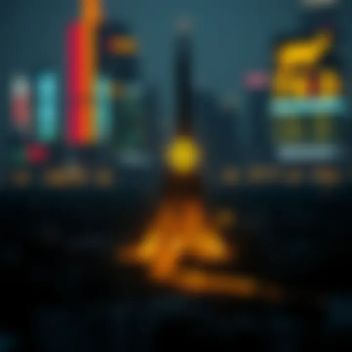 Graphical representation of potential risks involved