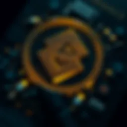 Binance logo design elements