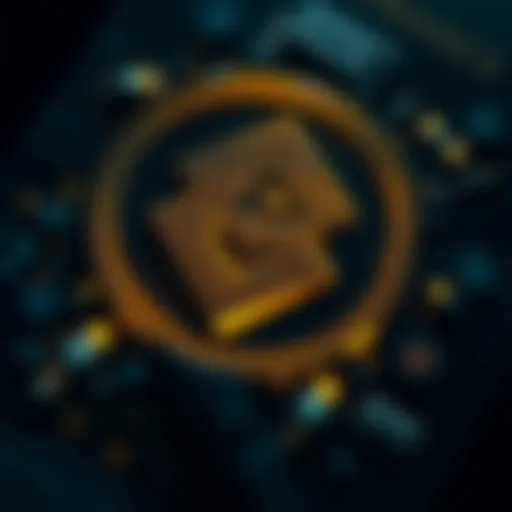 Binance logo design elements