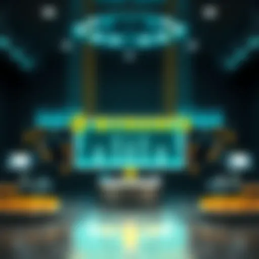 A visual representation of the Binance Testnet architecture