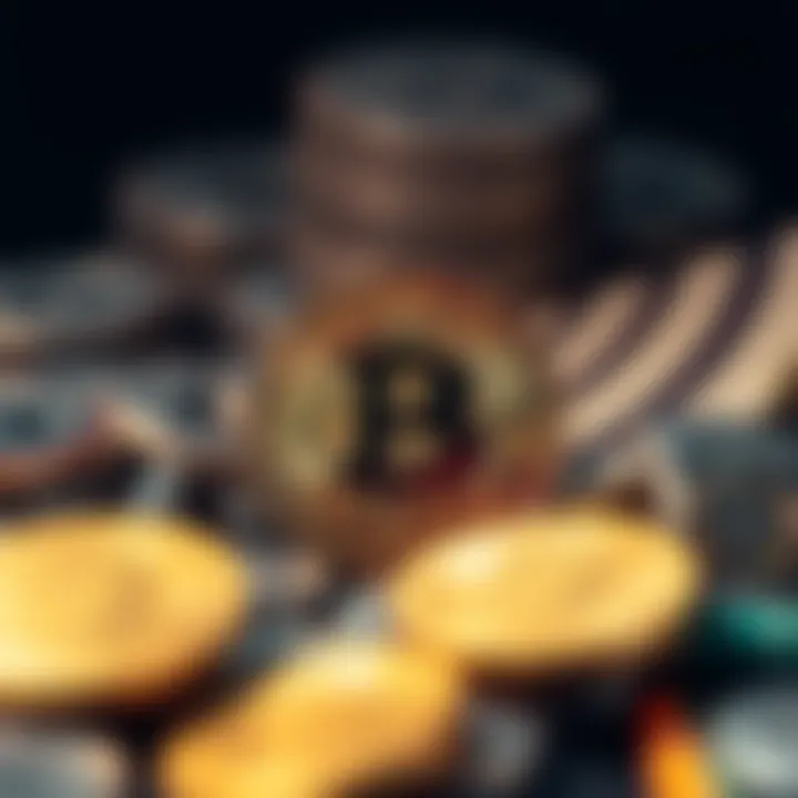 A visual representation of diverse investment strategies in cryptocurrency