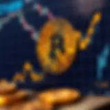 Graph illustrating Bitcoin price trends and fluctuations over time