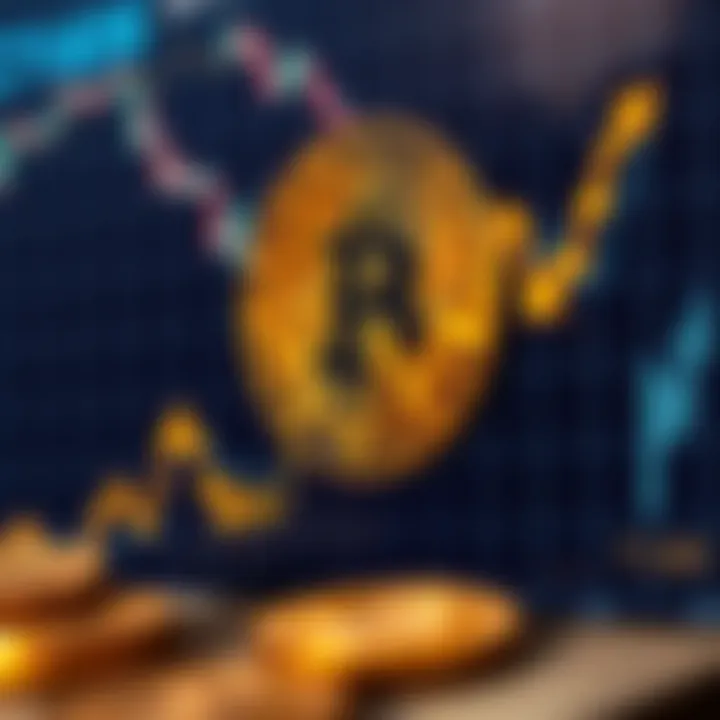 Graph illustrating Bitcoin price trends and fluctuations over time