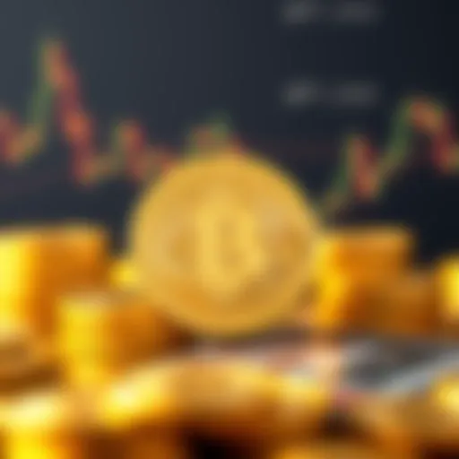 Conceptual representation of Bitcoin Short ETF