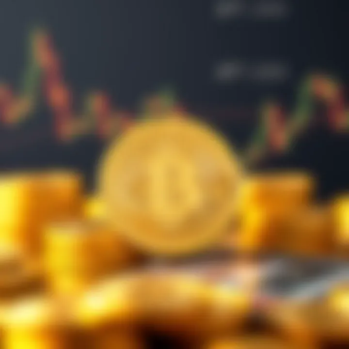 Conceptual representation of Bitcoin Short ETF