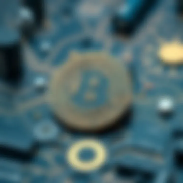 An infographic depicting the technical framework of Bitcoin technology