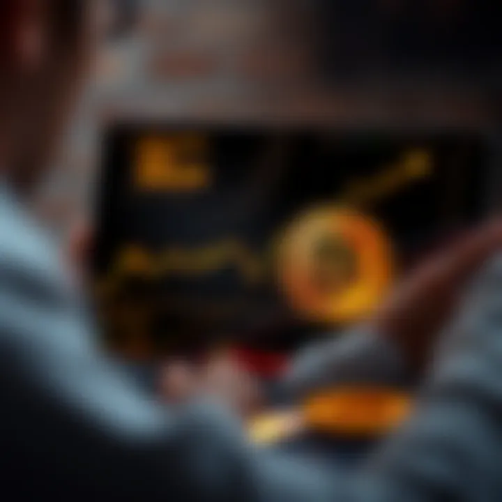 Graph showcasing Bitcoin's value progression over time