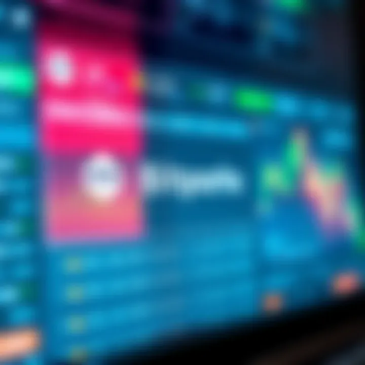 User interface of Bitpanda and its usability