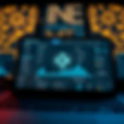 An overview of the Bitshares platform interface showcasing its features