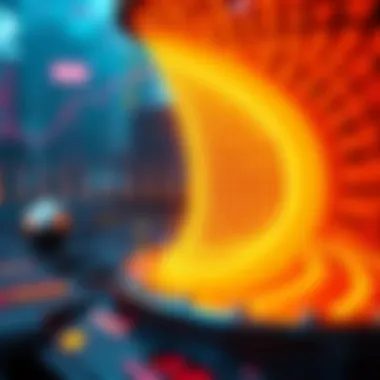 Visualization of blockchain technology impact