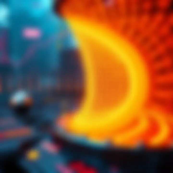 Visualization of blockchain technology impact