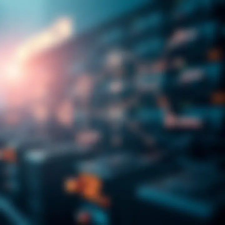 Diagram showcasing interoperability between different blockchain networks