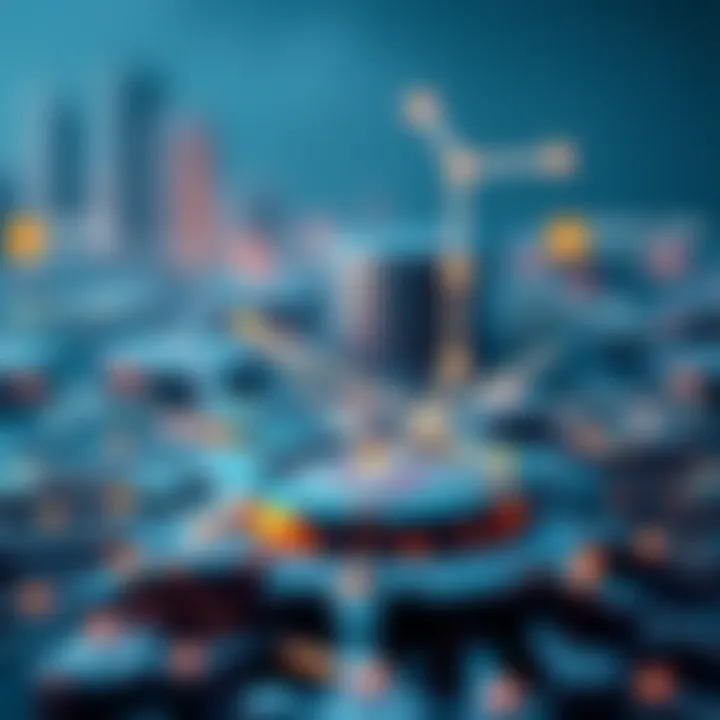 Core Features of Blockchain Technology An infographic depicting the core features of blockchain technology