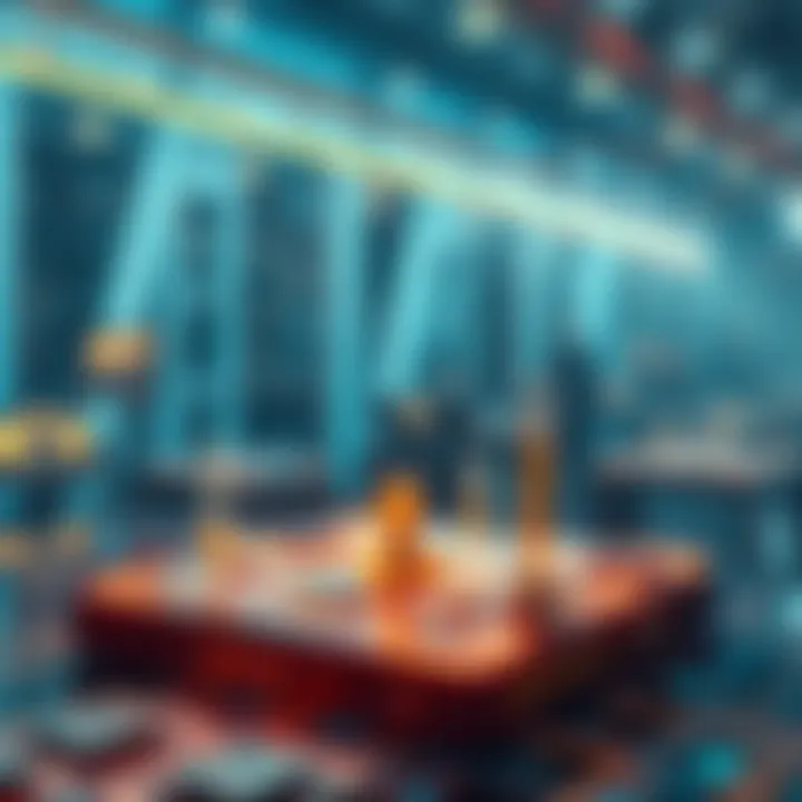 New Paradigm in Blockchain with BscPad Illustration showcasing the new paradigm in blockchain with BscPad