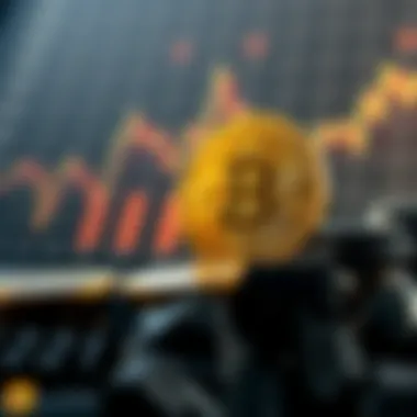 A graphical representation comparing Bitcoin prices across different currencies.