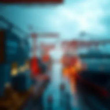 Futuristic depiction of the sustainable development of Bunker Markets