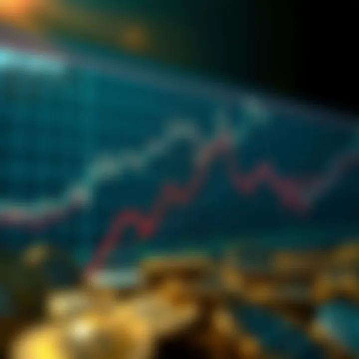 Graph depicting recent market trends within the cryptocurrency landscape