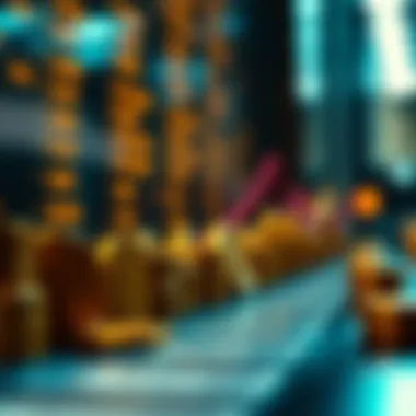 Visual representation of fluctuations in coin rankings over time