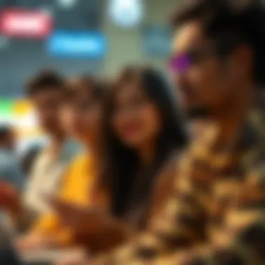 Visual representation of the diverse audience Cointelegraph caters to