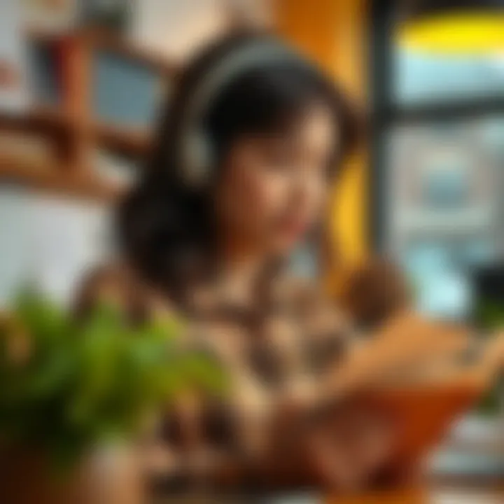 Illustration depicting the educational resources provided by Cointelegraph