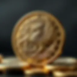 A detailed illustration of a collection coin highlighting its artistic features