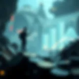 Conceptual illustration of cryptocurrency innovations