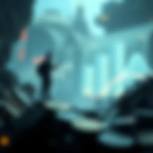 Conceptual illustration of cryptocurrency innovations