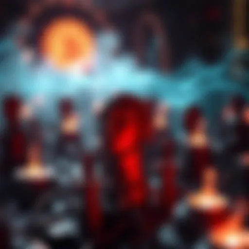 Conceptual representation of power dynamics in cryptocurrency