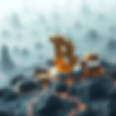 Conceptual diagram of cryptocurrency's future landscape