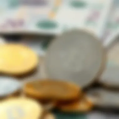 Connection between traditional currencies and cryptocurrency