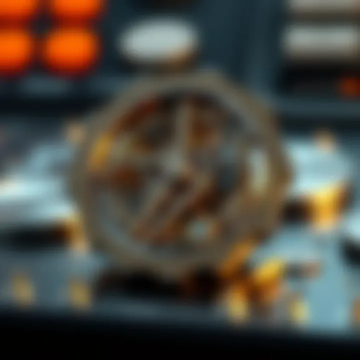 Diagram showcasing the mechanics of a currency calculator