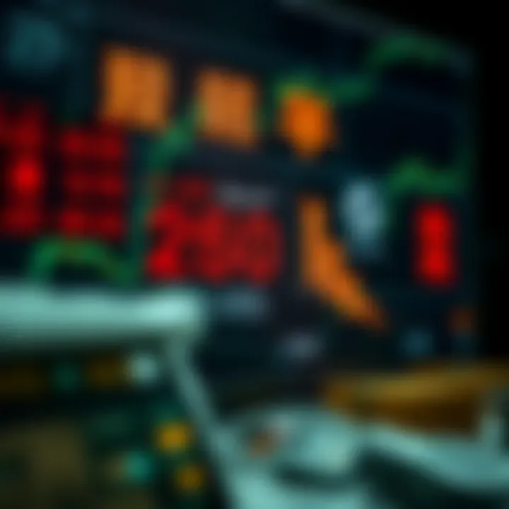 Currency exchange concept