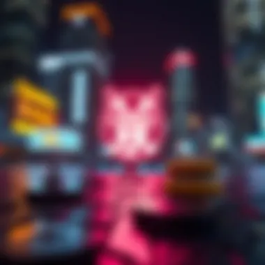 Visual representation of the blockchain technology supporting CyberKongz