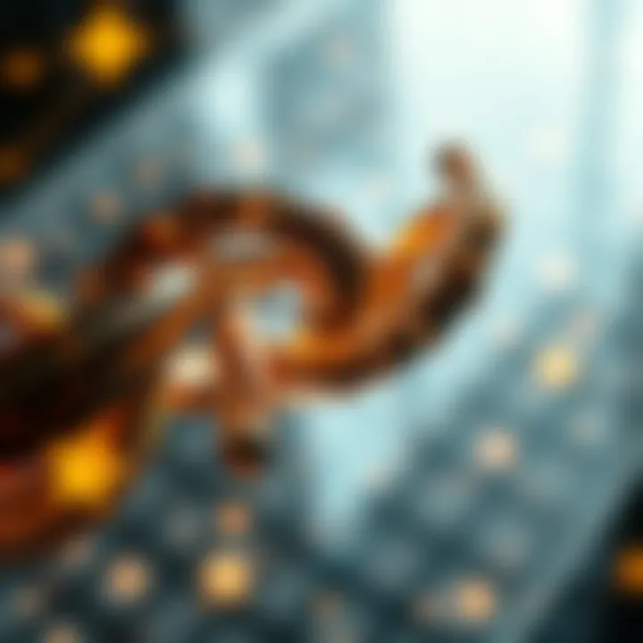 An abstract representation of creativity and technology intertwining, illustrating the capabilities of DALL·E 3.