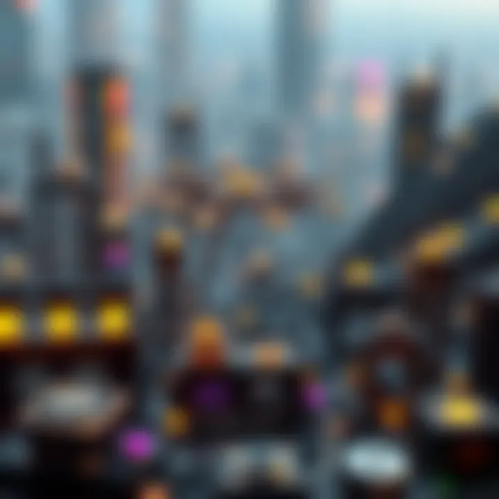 The intricate structure of DApp ecosystems